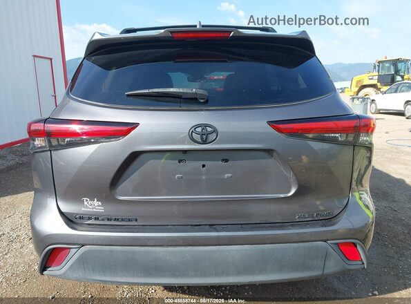5TDGZRBH9MS549498 2021 TOYOTA HIGHLANDER Gray 