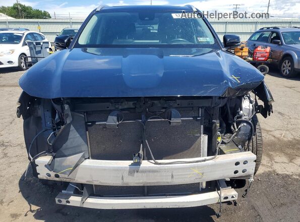 5TDGZRBH9NS192437 2022 TOYOTA HIGHLANDER Синий Вид спереди