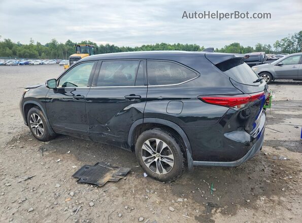 5TDGZRBHXLS508876 2020 TOYOTA HIGHLANDER Black Tył lewy