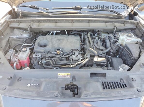 5TDHARAH2LS500350 2020 TOYOTA HIGHLANDER Gray Engine compartment view