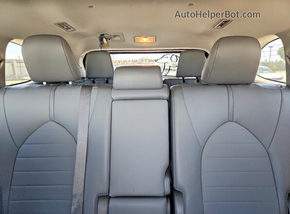 5TDHBRCH1LS507588 2020 TOYOTA HIGHLANDER Silver Հետևի նստատեղերի տեսք