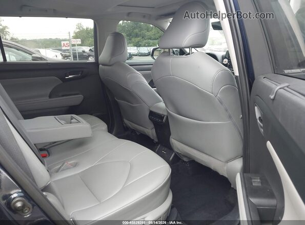 5TDHBRCH2LS501430 2020 TOYOTA HIGHLANDER Blue Vista de la etiqueta del VIN