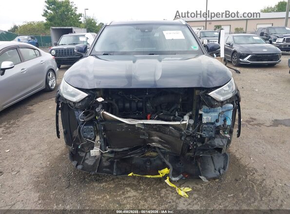 5TDHBRCH2LS501430 2020 TOYOTA HIGHLANDER Blue Vista del cuadro de instrumentos
