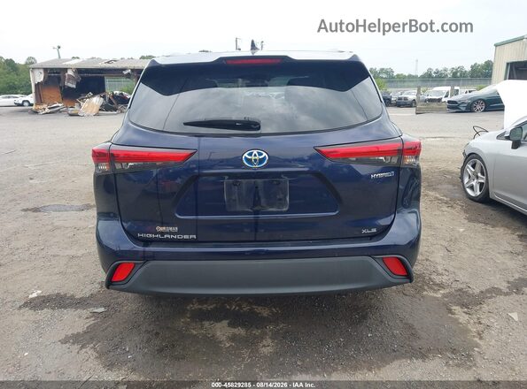5TDHBRCH2LS501430 2020 TOYOTA HIGHLANDER Blue 