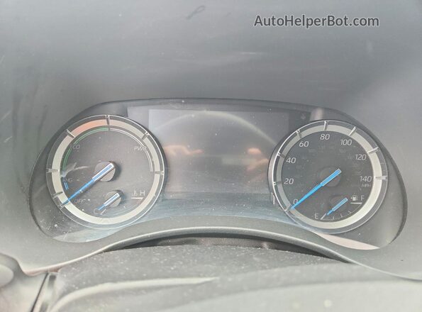 5TDHBRCH2MS522893 2021 TOYOTA HIGHLANDER Silver ხელსაწყოთა პანელის ხედი