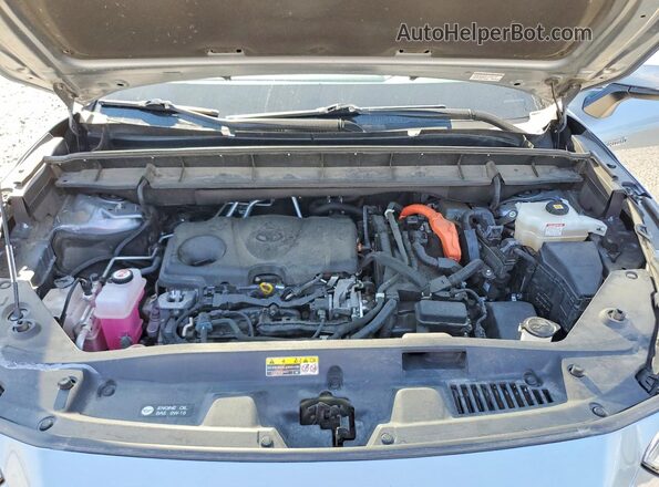 5TDHBRCH3MS034794 2021 TOYOTA HIGHLANDER Blue Շարժիչի բաժամունքի տեսք