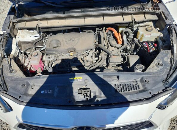5TDHBRCH5MS050849 2021 TOYOTA HIGHLANDER White Widok komory silnika