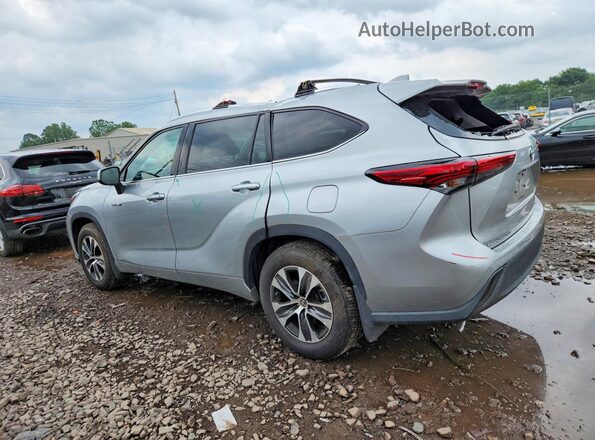 5TDHBRCH7LS505666 2020 TOYOTA HIGHLANDER Silver Հետևի ձախ