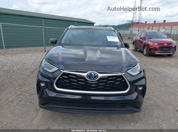 5TDHBRCH7MS024060 2021 TOYOTA HIGHLANDER Black Vista del cuadro de instrumentos