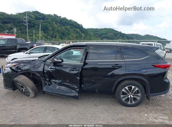 5TDHBRCH7MS024060 2021 TOYOTA HIGHLANDER Black Vista interior de 360 grados