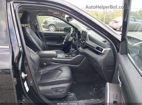 5TDHBRCH7MS024060 2021 TOYOTA HIGHLANDER Black Vista interior delantera