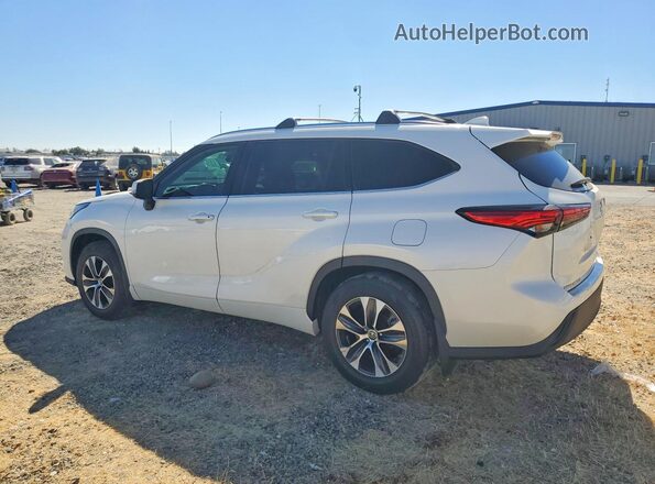 5TDHZRAH5MS514513 2021 TOYOTA HIGHLANDER Белый Задняя левая четверть