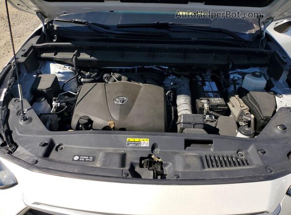 5TDHZRAH5MS514513 2021 TOYOTA HIGHLANDER Белый Вид подкапотного пространства