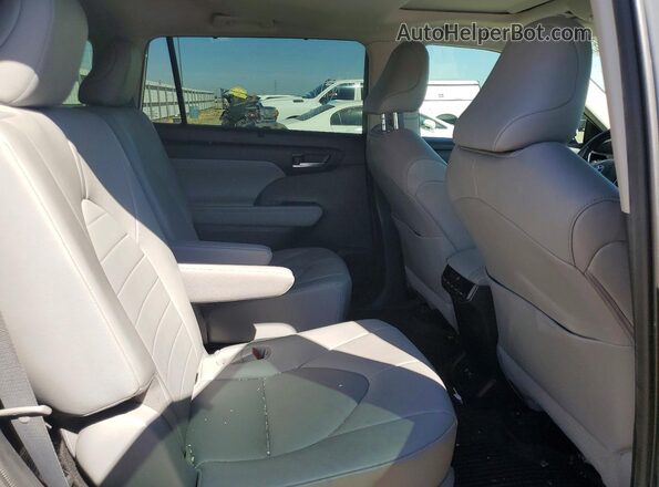 5TDHZRAH5MS514513 2021 TOYOTA HIGHLANDER Белый Вид задней части салона