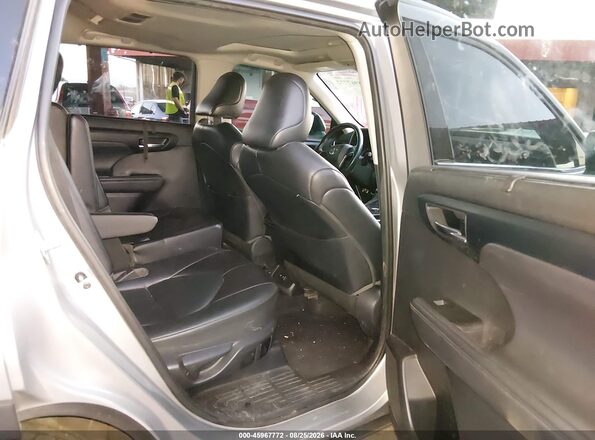 5TDHZRAH6MS090078 2021 TOYOTA HIGHLANDER Silver Vista de la etiqueta del VIN