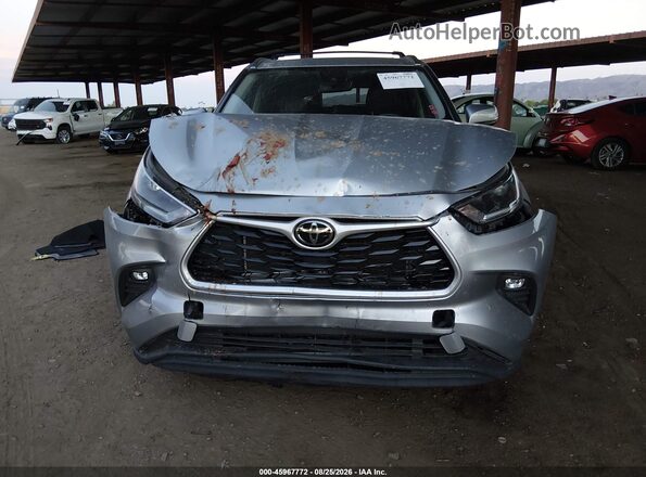 5TDHZRAH6MS090078 2021 TOYOTA HIGHLANDER Silver Vista del cuadro de instrumentos