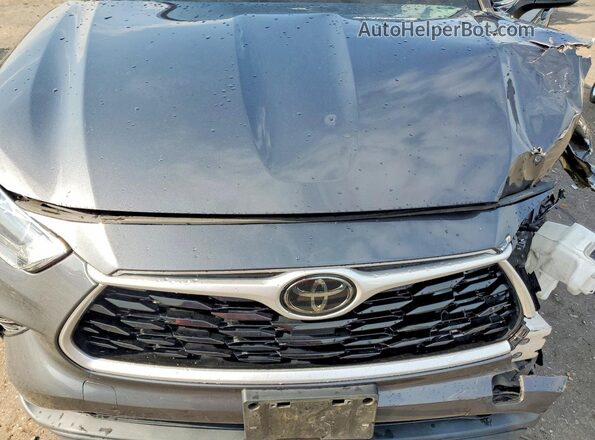 5TDHZRBH0LS508230 2020 TOYOTA HIGHLANDER Gray Շարժիչի բաժամունքի տեսք