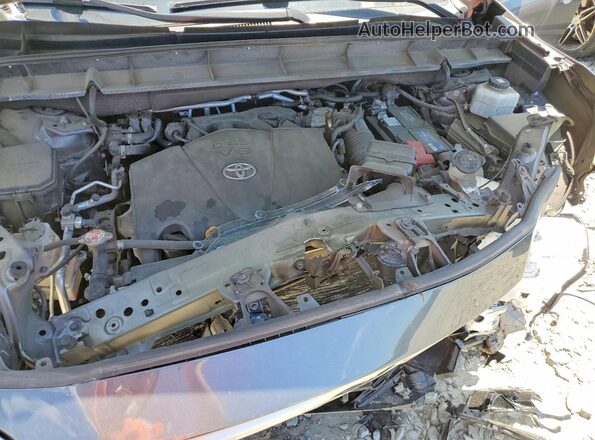 5TDHZRBH0MS081553 2021 TOYOTA HIGHLANDER Gray უკანა სალონის ხედი