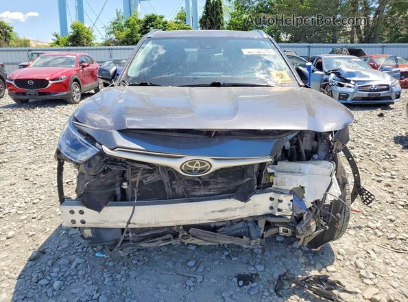 5TDHZRBH0MS081553 2021 TOYOTA HIGHLANDER Gray წინა ხედი