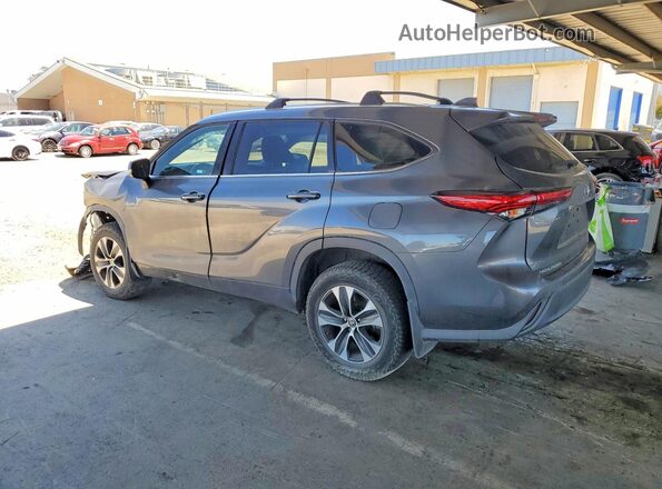 5TDHZRBH1LS030318 2020 TOYOTA HIGHLANDER Silver Tył lewy