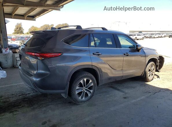 5TDHZRBH1LS030318 2020 TOYOTA HIGHLANDER Silver Tył prawy