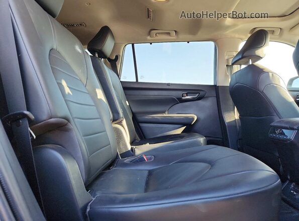 5TDHZRBH1LS030318 2020 TOYOTA HIGHLANDER Gray Engine compartment view