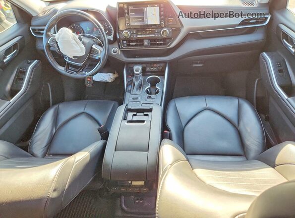 5TDHZRBH1LS030318 2020 TOYOTA HIGHLANDER Gray Instrument cluster view