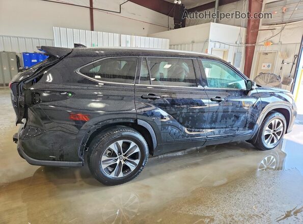 5TDHZRBH1MS091203 2021 TOYOTA HIGHLANDER Black Задня права чверть