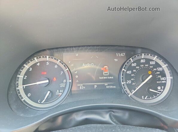 5TDHZRBH1MS109151 2021 TOYOTA HIGHLANDER Blue Սարքավորումների վահանակի տեսք