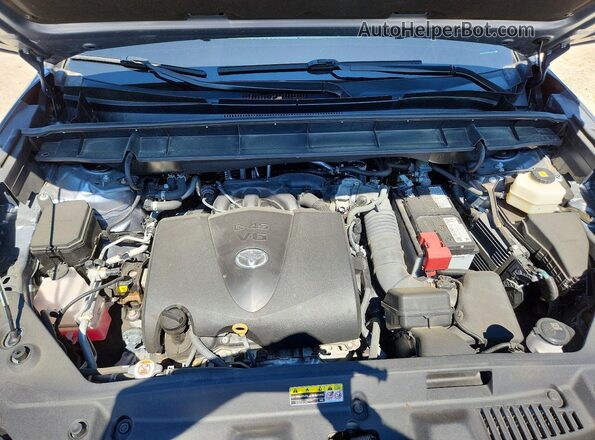 5TDHZRBH1MS109151 2021 TOYOTA HIGHLANDER Blue Շարժիչի բաժամունքի տեսք