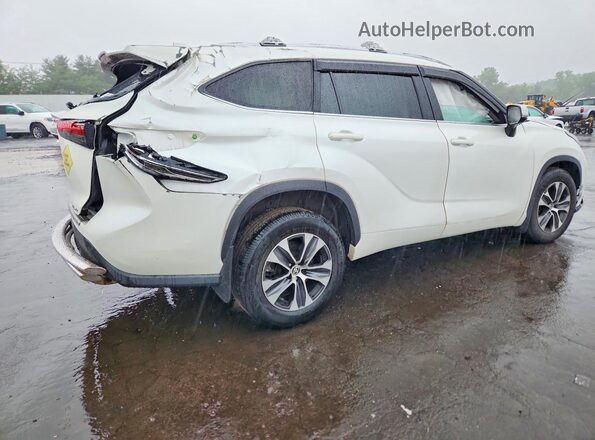 5TDHZRBH2LS048410 2020 TOYOTA HIGHLANDER White უკანა მარჯვენა