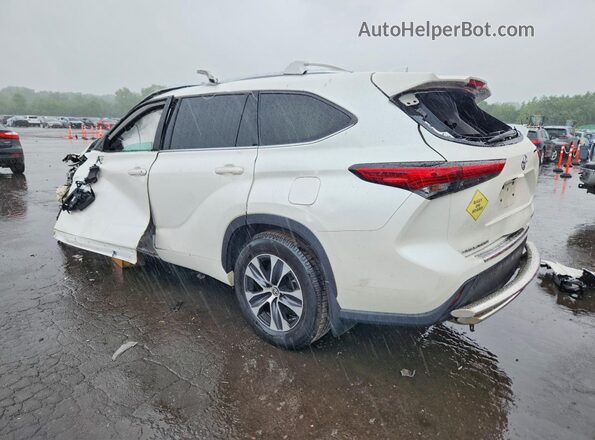 5TDHZRBH2LS048410 2020 TOYOTA HIGHLANDER White უკანა მარცხენა