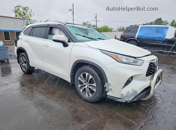 5TDHZRBH2LS048410 2020 TOYOTA HIGHLANDER White წინა მარჯვენა