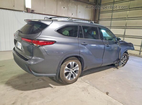 5TDHZRBH2MS065189 2021 TOYOTA HIGHLANDER Black Rear right