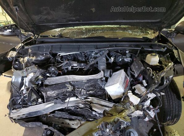 5TDHZRBH2MS065189 2021 TOYOTA HIGHLANDER Black Engine compartment view