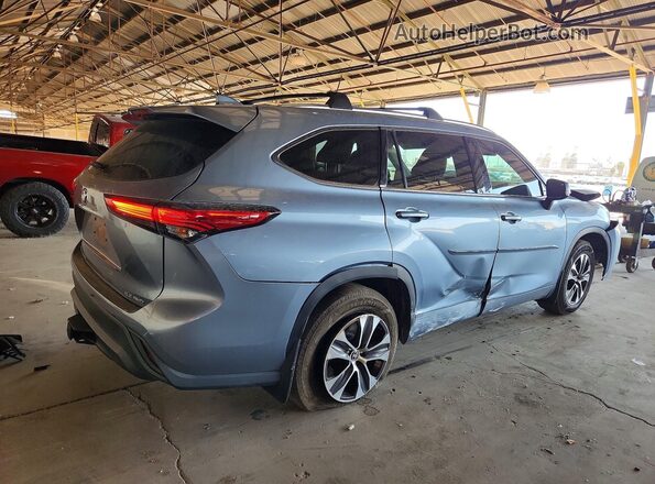 5TDHZRBH3LS029641 2020 TOYOTA HIGHLANDER Gray Tył prawy