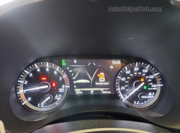 5TDHZRBH3LS029641 2020 TOYOTA HIGHLANDER Gray Widok zestawu wskaźników
