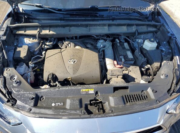 5TDHZRBH3MS134875 2021 TOYOTA HIGHLANDER Синий Вид подкапотного пространства
