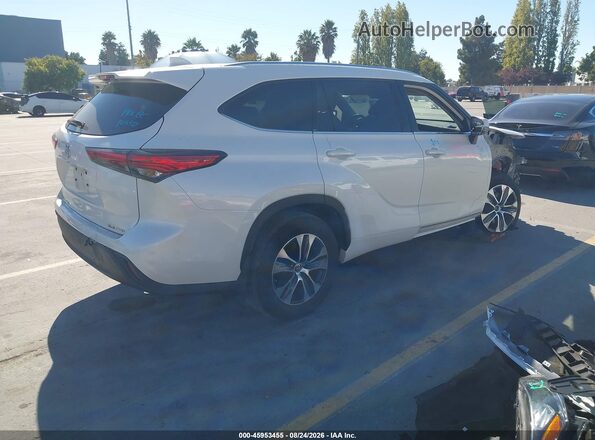 5TDHZRBH4LS505265 2020 TOYOTA HIGHLANDER White Trasero derecho