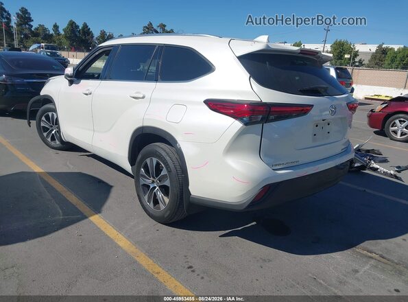 5TDHZRBH4LS505265 2020 TOYOTA HIGHLANDER White Trasero izquierdo