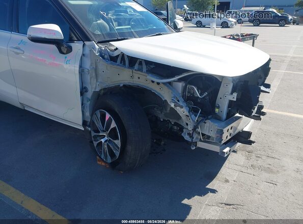 5TDHZRBH4LS505265 2020 TOYOTA HIGHLANDER White Vista frontal