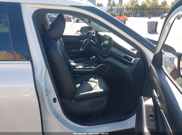 5TDHZRBH4LS505265 2020 TOYOTA HIGHLANDER White Vista interior delantera