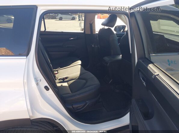 5TDHZRBH4LS505265 2020 TOYOTA HIGHLANDER White Vista de la etiqueta del VIN