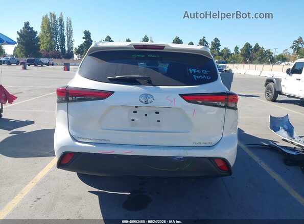 5TDHZRBH4LS505265 2020 TOYOTA HIGHLANDER White 