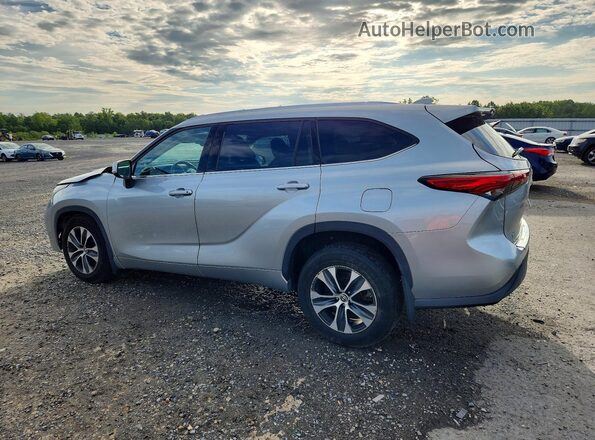 5TDHZRBH5LS501015 2020 TOYOTA HIGHLANDER Silver Tył lewy