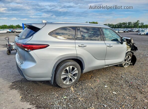 5TDHZRBH5LS501015 2020 TOYOTA HIGHLANDER Silver Tył prawy