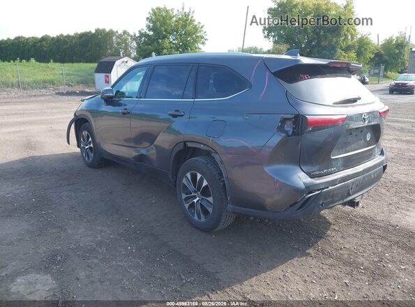 5TDHZRBH6LS011148 2020 TOYOTA HIGHLANDER Gray Tył lewy