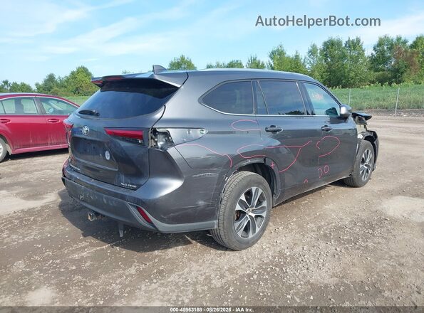 5TDHZRBH6LS011148 2020 TOYOTA HIGHLANDER Gray Tył prawy
