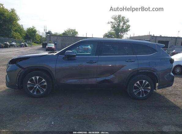 5TDHZRBH6LS011148 2020 TOYOTA HIGHLANDER Gray Widok wnętrza 360 stopni