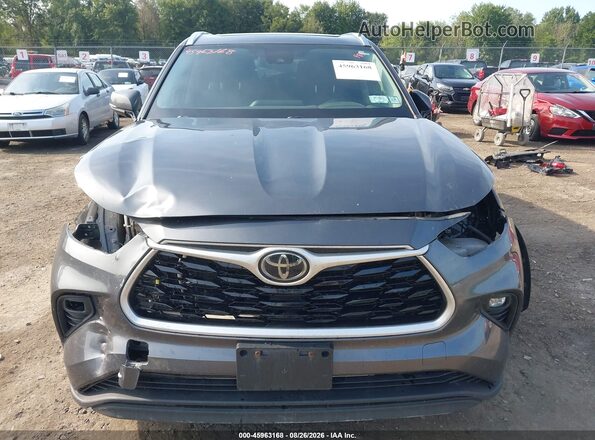 5TDHZRBH6LS011148 2020 TOYOTA HIGHLANDER Gray Widok zestawu wskaźników
